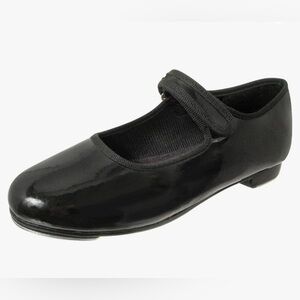 Dance Class Molly Jane Toddler Tap Shoes Black